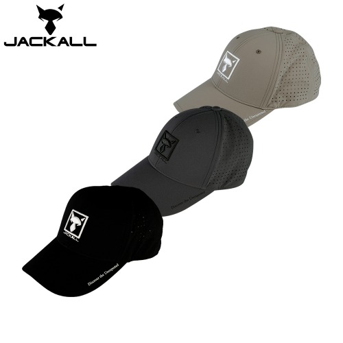 JACKALL[쟈칼] 스퀘어 로고 캡 타입2