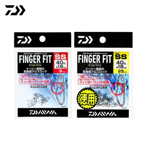 DAIWA[다이와] 농어 넙치 루어 도래 SW 스냅 크로스 록 핑거 피트