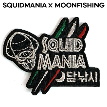 SQUID MANIA[스퀴드매니아] 달낚시X스퀴드매니아 사악한로봇 와펜 W85 (다리미 압착 가공 접착제 포함) ★한정판★ 점장추천컬러