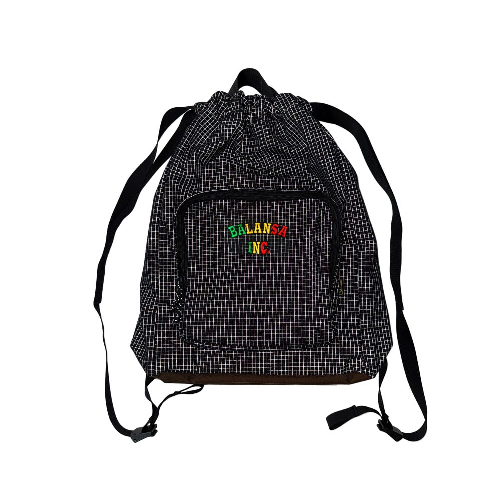★Wai Kei★ Reflective String Backpack Black YK23SSAC01 Reflective string backpack - WaiKei | 60% - Asian Fashion