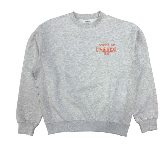 BALANSA SSB logo hoodie (heather gray/orange)/韓国 パーカー ae31436ad1d0e13f1b57b3e45e9b08