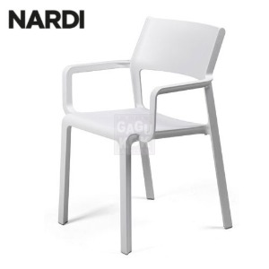 [NARDI] 나르디 트릴 암체어/화이트