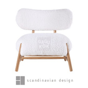 [DEA1708-w]덤플링 소파1인 /스칸디나비안 디자인로비소파(화이트) /[덴마크정품] scandnavia design /스칸디나비아디자인소파 북유럽디자인