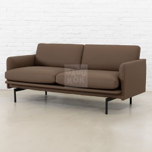 지엠 2인 소파 /브라운  Gm 2 seater sofa *조립식*