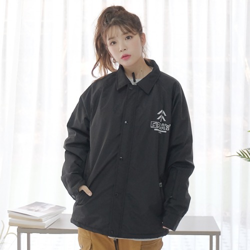 1819 GRAY COACH  JKT BLACK 그래이 코치자켓