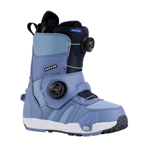 2324 버튼 펠릭스 스텝온 여성용 스노우보드 부츠 와이드 BURTON WOMENS FELIX WIDE STEP ON SLATE BLUE