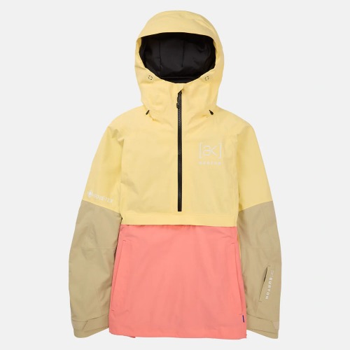 2324 버튼 에이케이 여성용 스노우보드복 자켓 BURTON[AK] WOMEN&#039;S KIMMY GORE-TEX 2L JKT BUTTERMILK  REEF PINK MUSHROOM