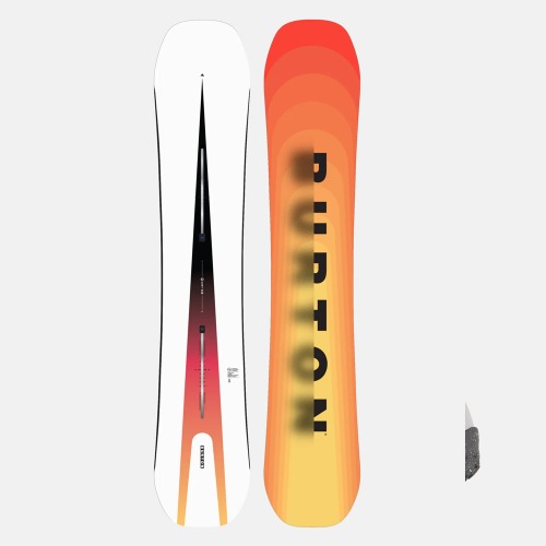 2324 버튼 커스텀 남성용 스노우보드 데크 BURTON MENS CUSTOM SNOWBOARD GRAPHIC