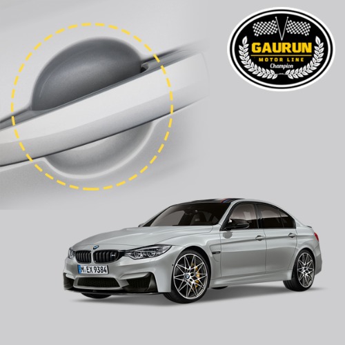 (P0000CEV)가우런 BMW M3 2017  도어컵 PPF 보호필름 2매