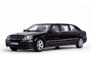 1:18 Mercedes-Benz S-Class Pullman 다이캐스트 벤츠 자동차 모형