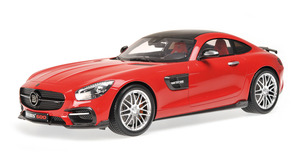 1:18 2015 Brabus 600 auf Basis Mercedes-Benz AMG GT S 300대 한정판 다이캐스트 벤츠 자동차 모형 