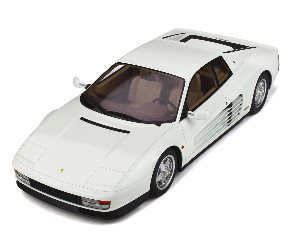 1:12 GT258 FERRARI TESTAROSSA 지티스프릿 자동차 모형 수집용