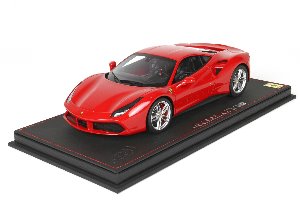 bbr 1:18 Ferrari 488 GTB red corsa 322 Cod P18106RC19 페라리 자동차 모형