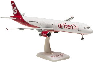 1:200 AIR BERLIN A321 DUSSELDORF SHARKLET WITH LANDING GEAR (ab08)