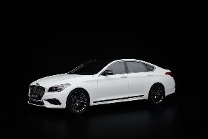 1:18 GENESIS G80 SPORT 화이트칼라 제네시스 G80 스포츠 모형자동차 다이캐스트