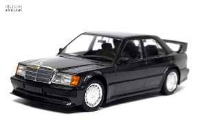 1:18 MERCEDES-BENZ 190E 2.5-16 EVO 1 - BLUE-BLACK METALLIC 다이캐스트 벤츠 자동차 모형