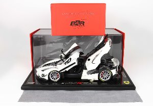 bbr 1:18 Ferrari FXXK-EVO DIE CAST Bianco Italia metal 모자포함 다이캐스트 페라리 자동차 모형