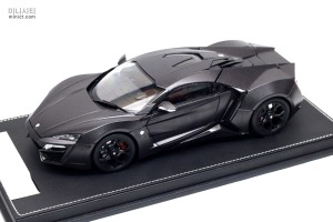 KengFai 1:18 lykan hypersport royal 299대 한정판 라이칸 다이캐스트 모형 자동차