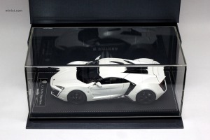 KengFai 1:18 lykan hypersport royal 299대 한정판 라이칸 다이캐스트 모형 자동차