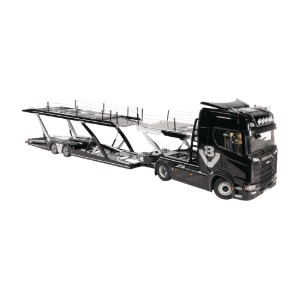 1:18 Scania V8 730S 4x2 / Lohr car transporter black 다이캐스트 스카니아 트럭 모형