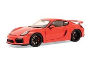 1:18 Porsche Cayman GT4 포르쉐 다이캐스트 자동차 모형