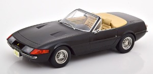 1:18 KK-Scale Ferrari 365 GTB Daytona Cabrio 1.series US-Version 1969 black