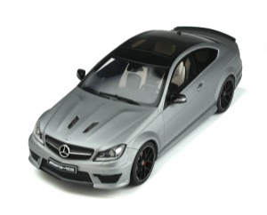 선주문12월분 1:18 GT381 - MERCEDES-BENZ C63 AMG EDITION 507 GREY 2013 자동차 다이캐스트 모형 수집용