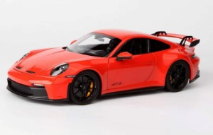 1:18 Norev  PORSCHE 911 GT3 2021 Orange 포르쉐 모형자동차