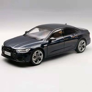 라이트와 후미등 점등 1/18 AUDI A7L 다이캐스트 아우디 자동차 모형