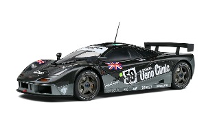 1:18 solido S1804106 - MCLAREN F1 GT-R SHORT TAIL BLACK 24H LE MANS 1995 솔리도 모형자동차 다이캐스트