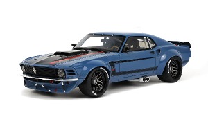 1:18 GT426 - FORD MUSTANG 1970 BY RUFFIAN CARS CAVALRY BLUE 자동차  모형 수집용