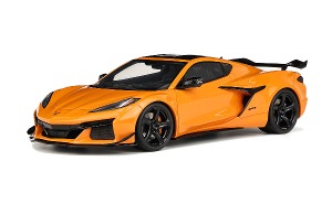 선주문 1:18 GT417 1:18 CHEVROLET CORVETTE C8 Z06 ORANGE TINT 2023 자동차 다이캐스트 모형 수집용