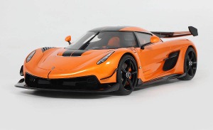 선주문 1:18  GT898 KOENIGSEGG JESKO ATTACK TANG ORANGE 자동차 다이캐스트 모형 수집용