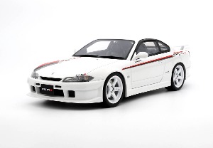 선주문 OT1035 1:18 NISSAN SILVIA SPEC-R NISMO AERO S15 WHITE 2000 자동차 모형 수집용 한정판 2500대