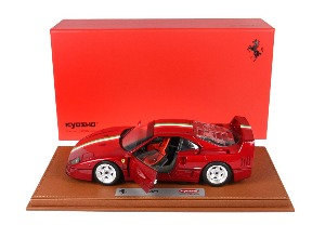 선주문 bbr 1:18 Ferrari F40 Rosso metallizzato with Display Case