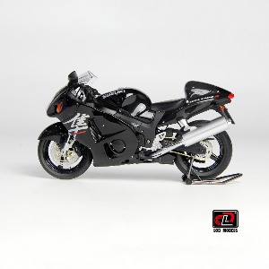 선주문 1:12 Suzuki GSX1300R Hayabusa 2001 다이캐스트 오토바이 모형