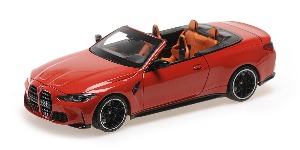 1:18 MINICHAMPS 110021030 BMW M4 CABRIOLET - 2020 - RED METALLIC 다이캐스트 모형