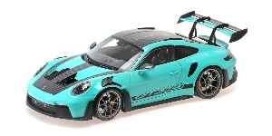 선주문 1:18 MINICHAMPS 110062026 PORSCHE 911 (992) GT3RS - 2024 - GREEN W DARKSILVER WHEELS 포르쉐 다이캐스트 모형