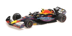 선주문 1:18 MINICHAMPS 110230511 ORACLE RED BULL RACING RB19 - SERGIO PÉREZ - 2ND PLACE MIAMI  GP 2023  다이캐스트 모형