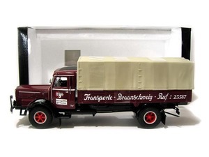 1:43 BUESSING 8000S Pritsche Buegler-Transporte Limited 1008pcs