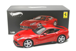 Hot Wheels Elite 1:18 Ferrari F12 Berlinetta