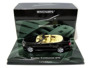 1:43 BENTLEY Continental GTC 2006 Black Limited 2016pcs