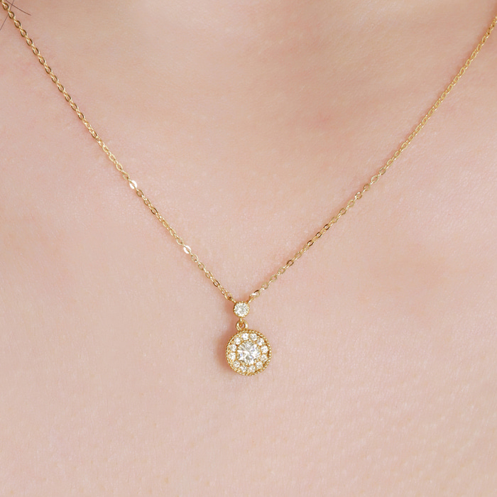 14K 18K 비쥬팝 라비나 목걸이 10367,14K,18K,jewelry