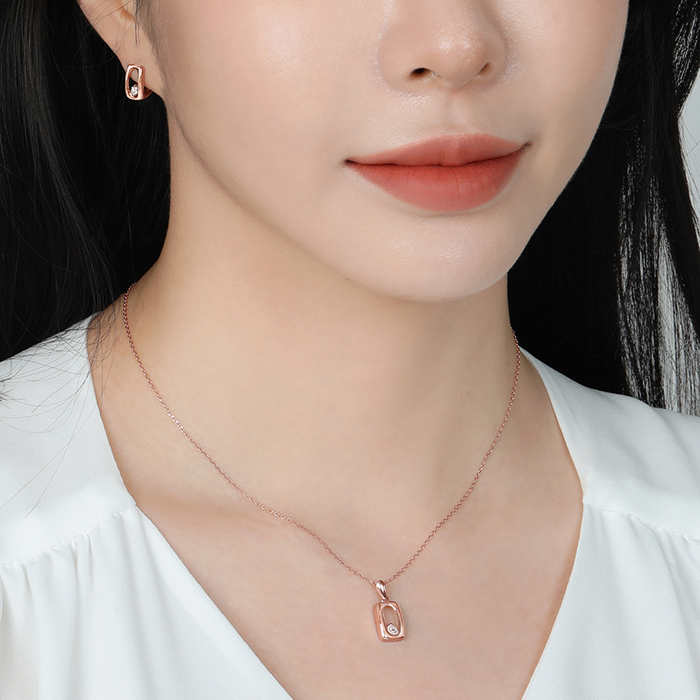 14K 18K 비쥬팝 라니 문 세트 16764,14K,18K,jewelry