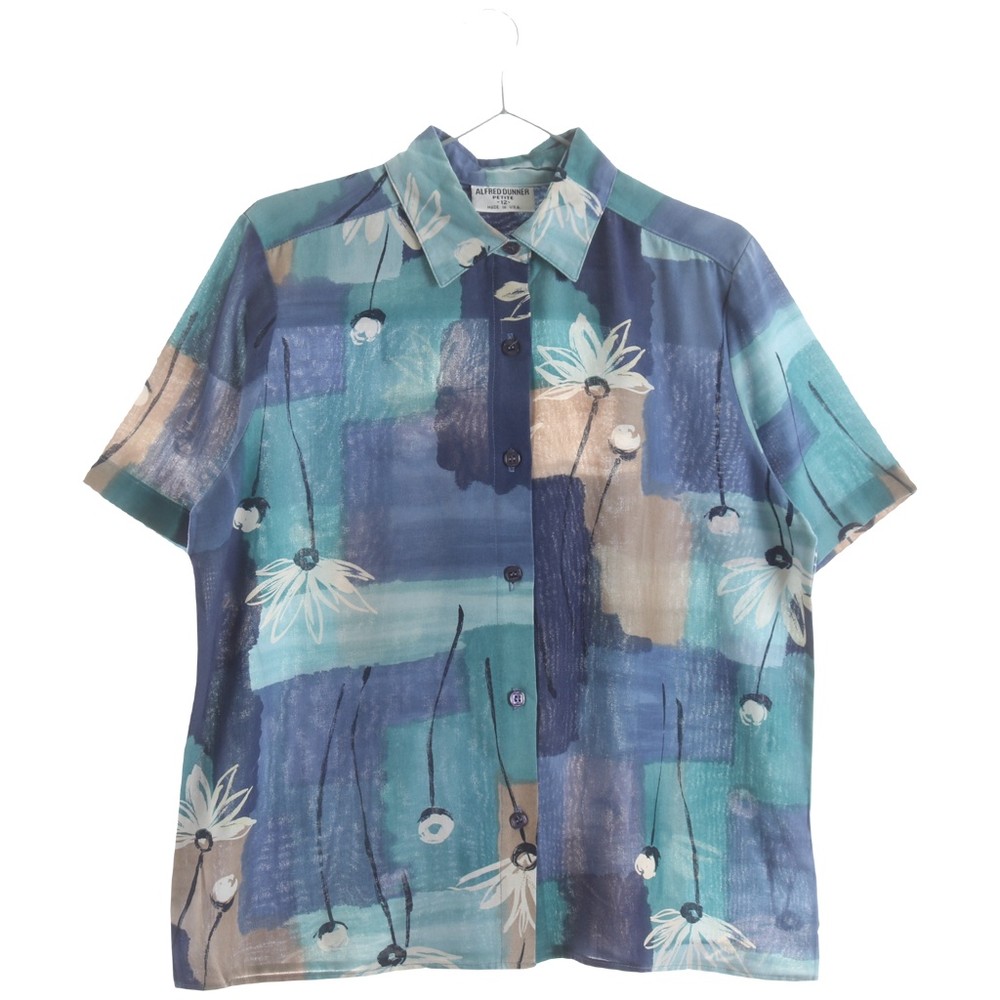 a1023 USA ALFRED DUNNER하와이안 UNISEX(L)