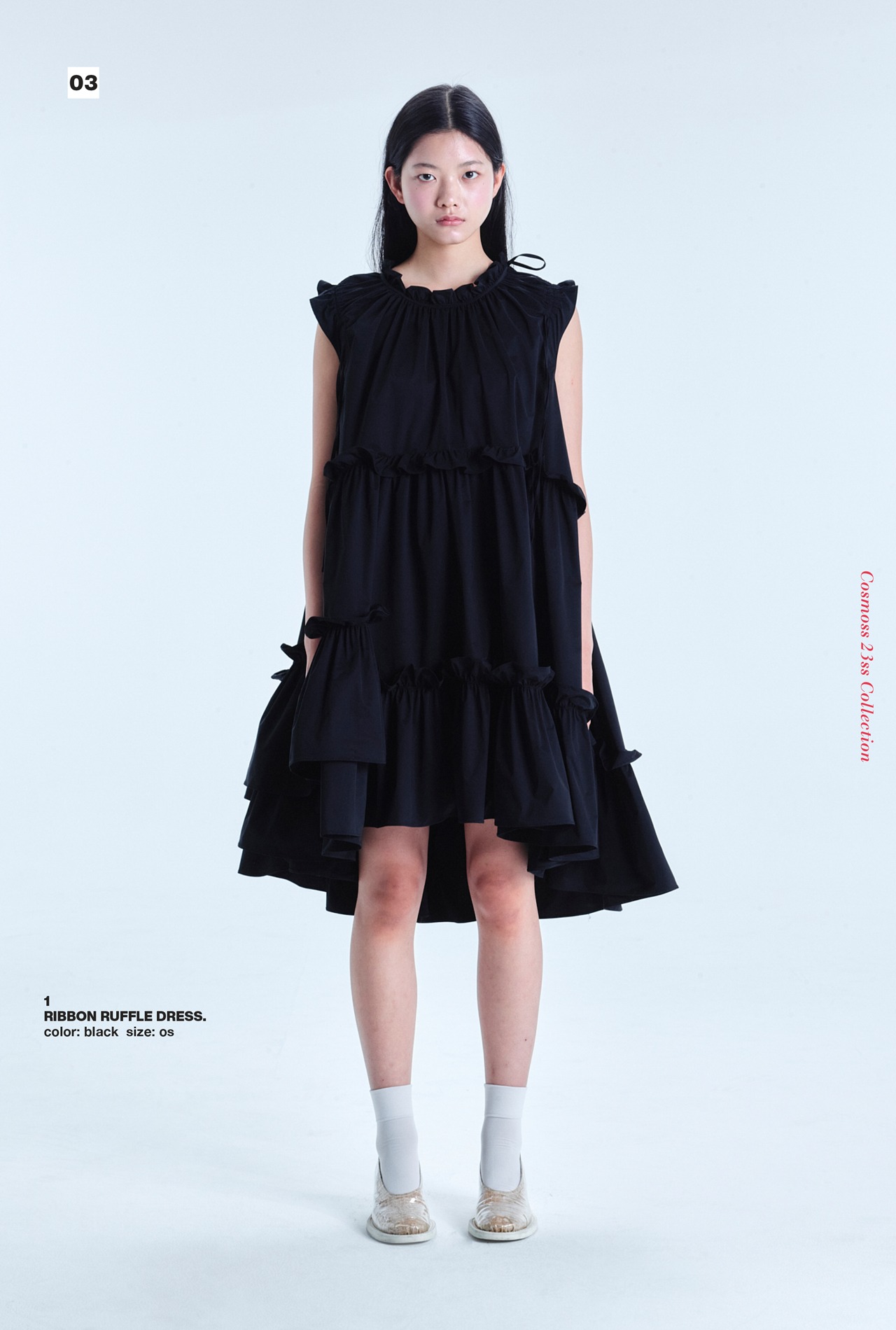 ワンピース [COSMOSS] LIGHT VOLUME MINI DRES Dresses - C*SM*SS