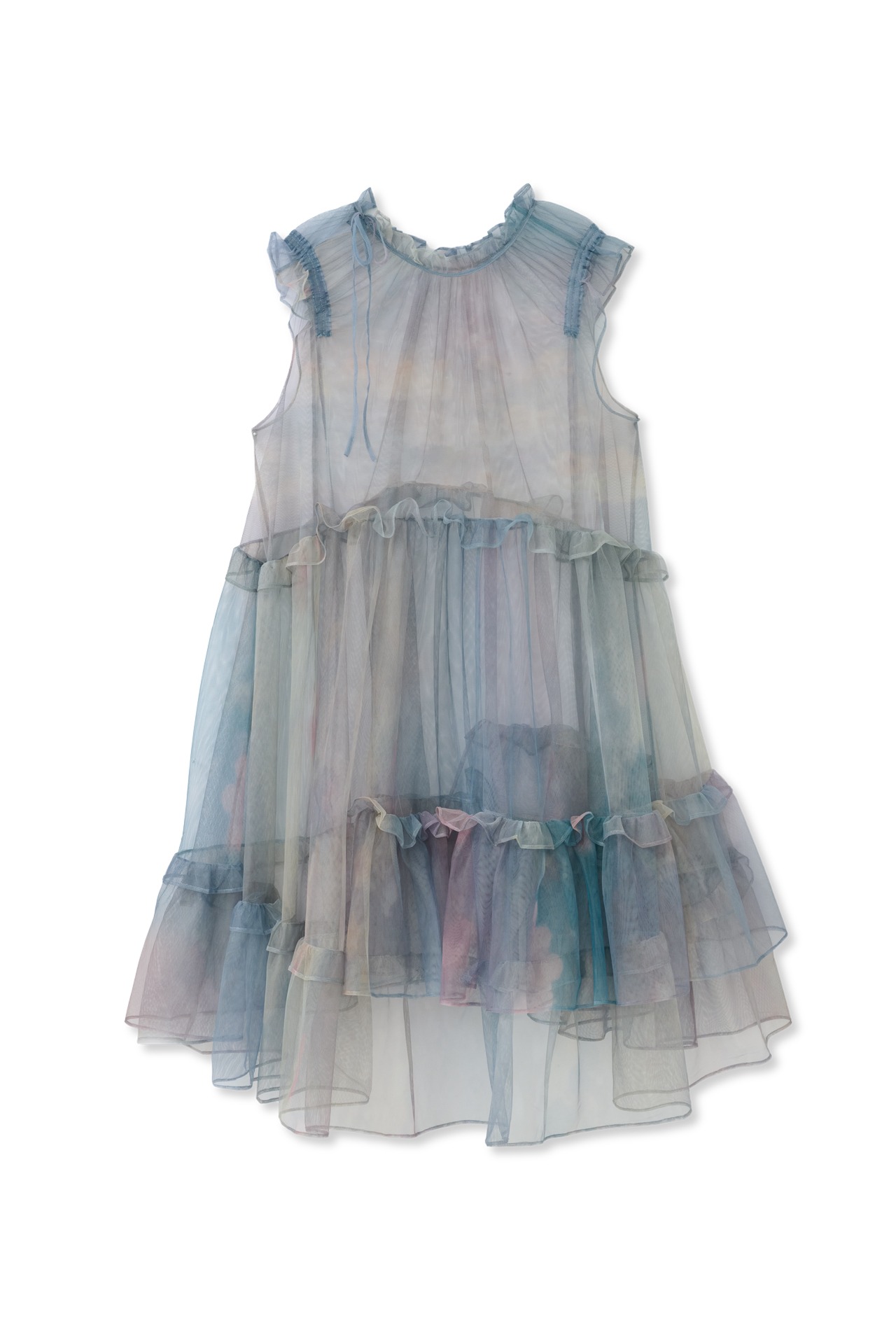 ワンピース [COSMOSS] RIBBON RUFFLE DRESS al,thing