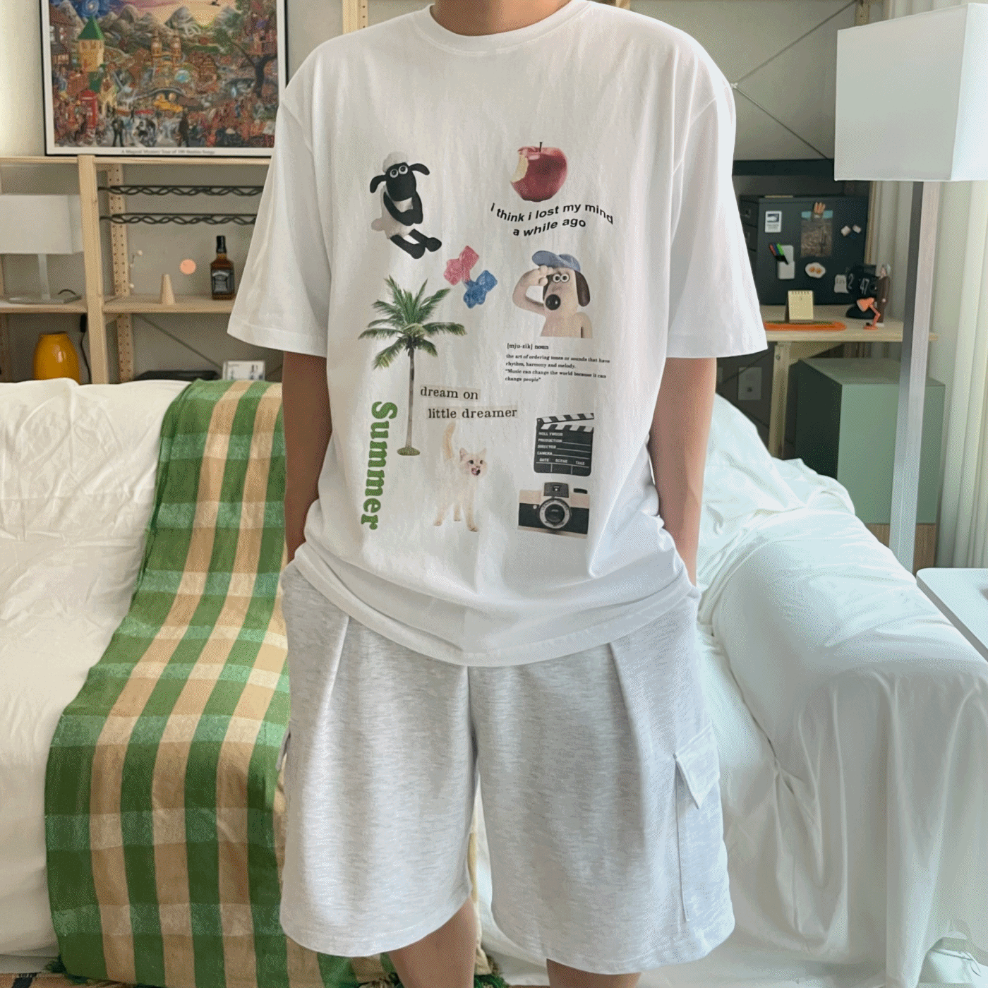 퍼피 썸머 티셔츠 (2 colors)