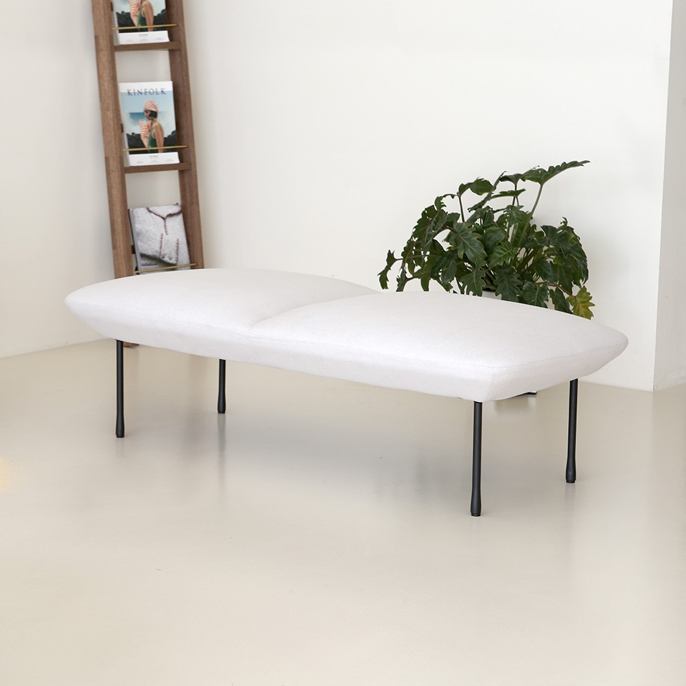 리파 2인 벤치. Lipa 2 seater bench/크림