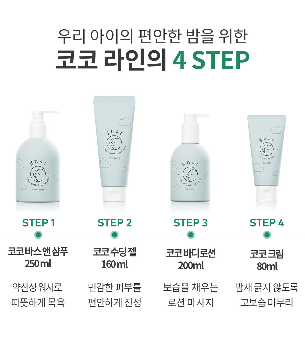 코코 라인의 4 STEP